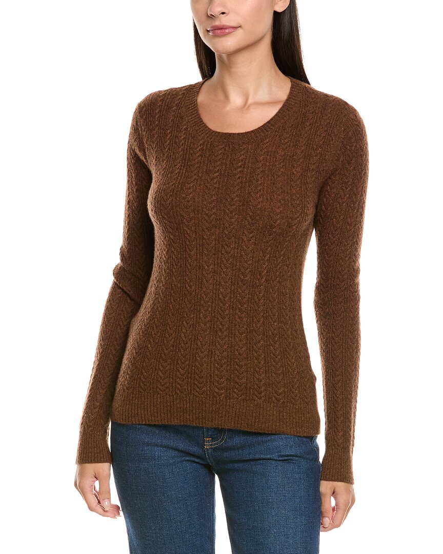 Maison Heritage Milena Cashmere Sweater In Brown