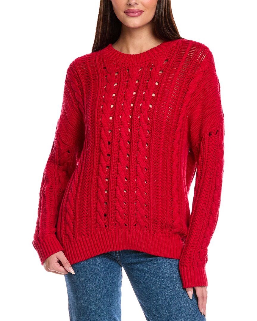 Splendid Martyne Sweater In Red