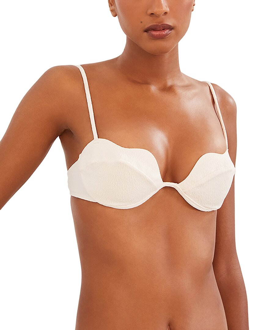 Vix Swim Top In White