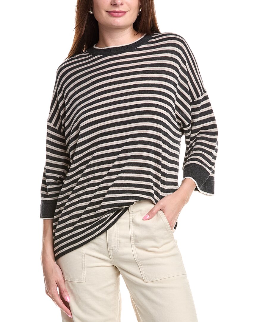 Brunello Cucinelli Wool & Cashmere-blend Sweater In Black