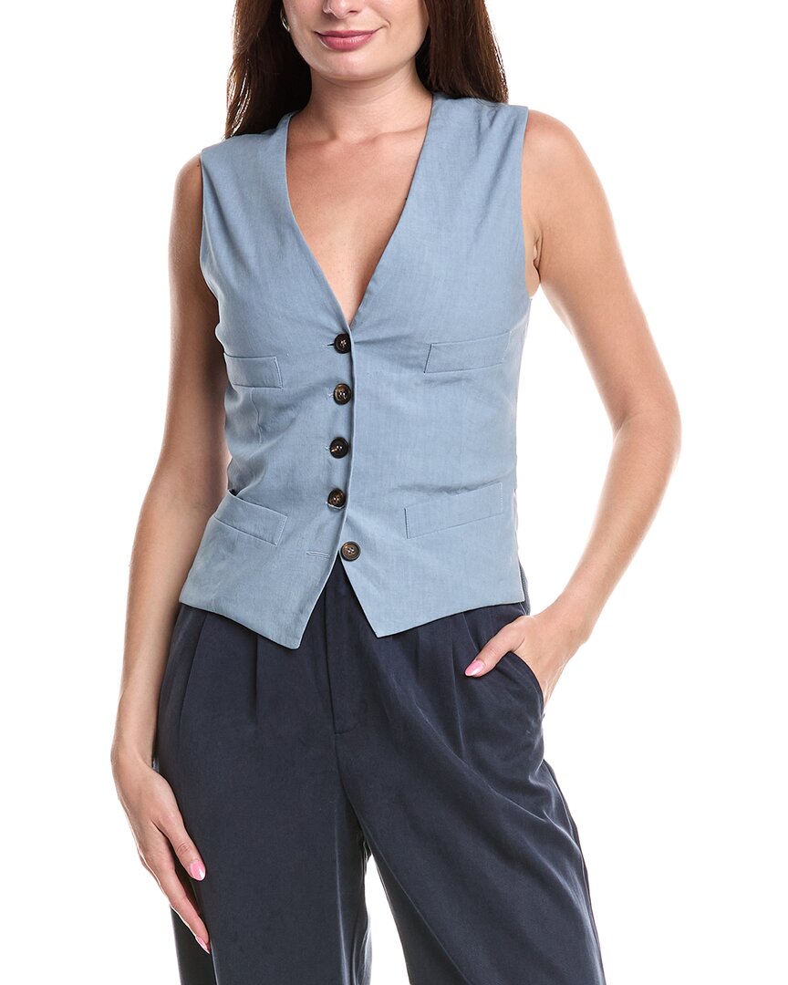 Brunello Cucinelli Linen-blend Vest