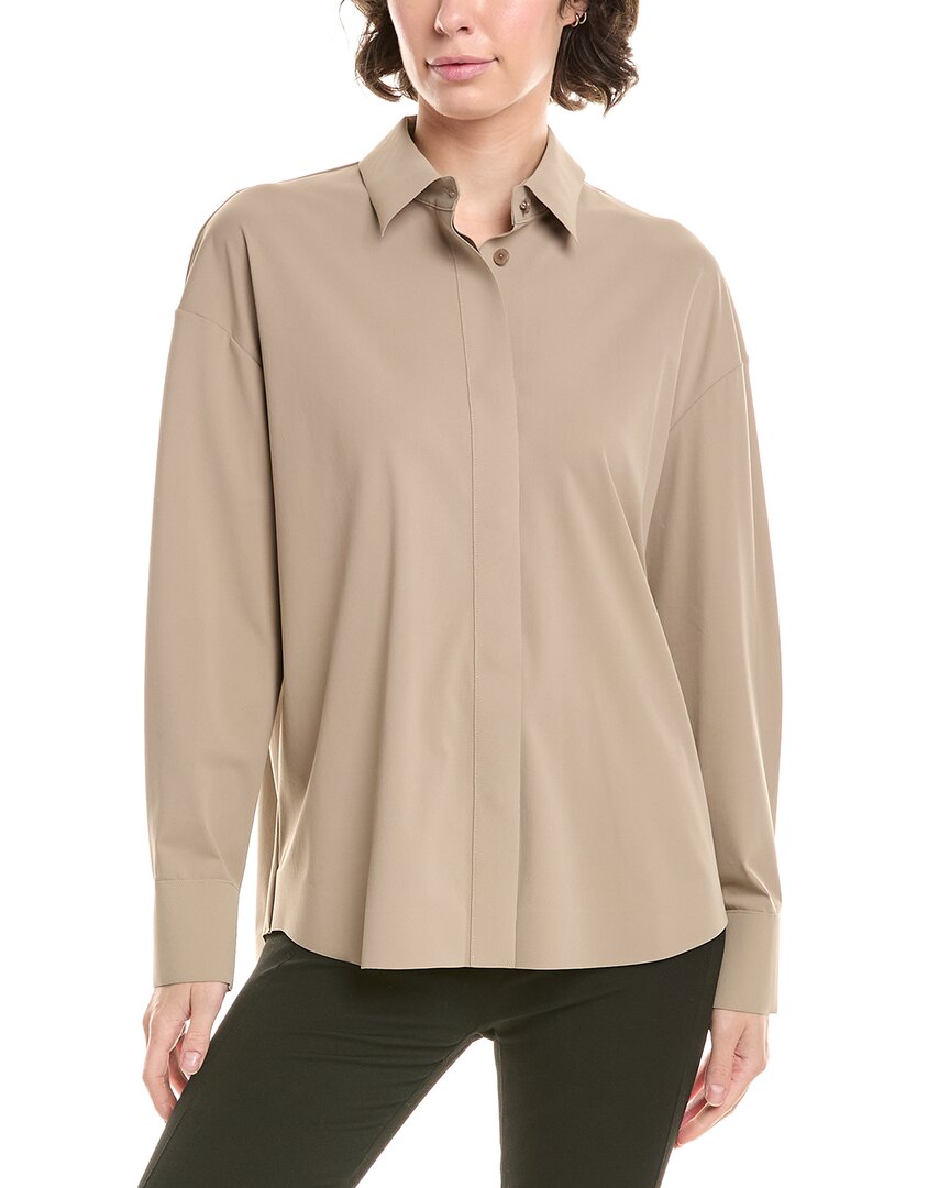 Max Mara Tebaidecamicia Foulle Di Lana In Neutral