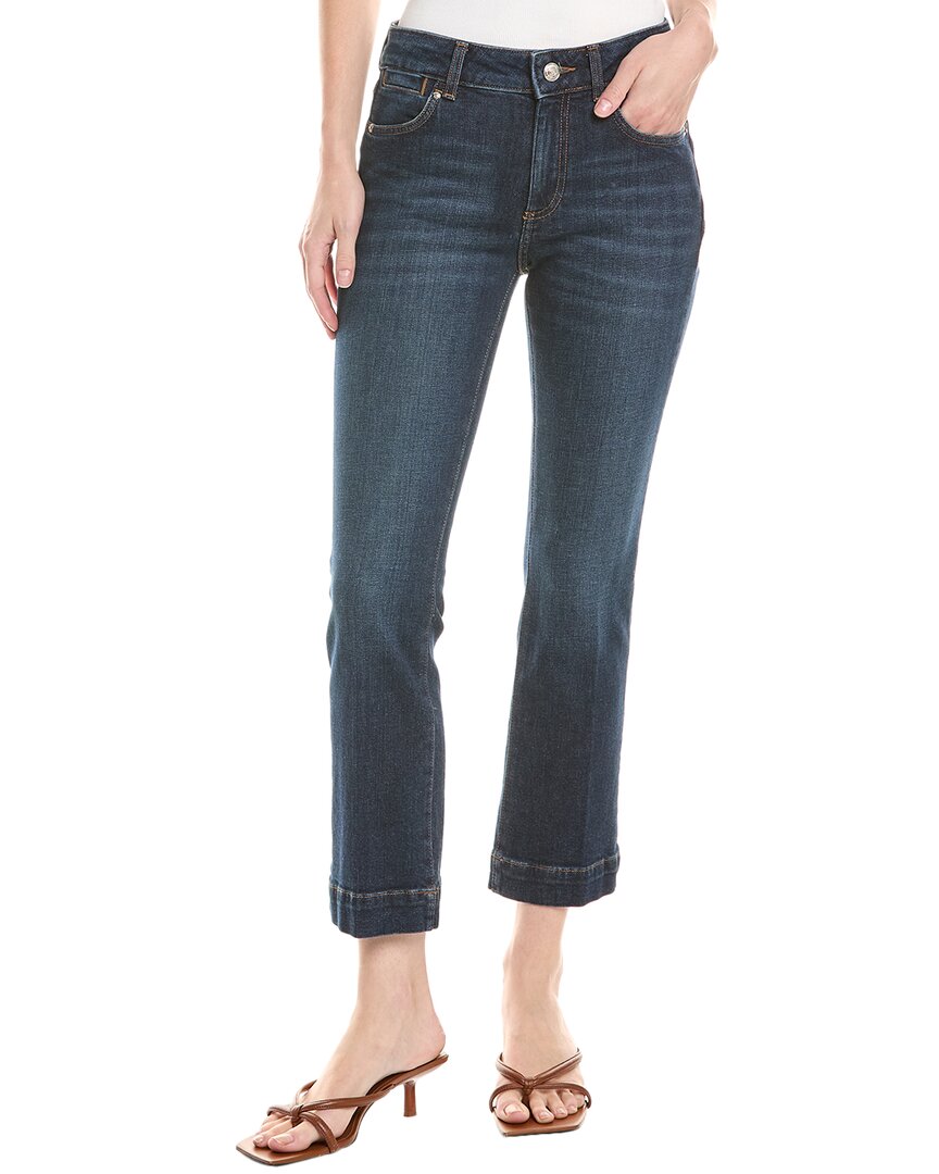 Sportmax Schermo Midnight Blue Mini Flare Jean