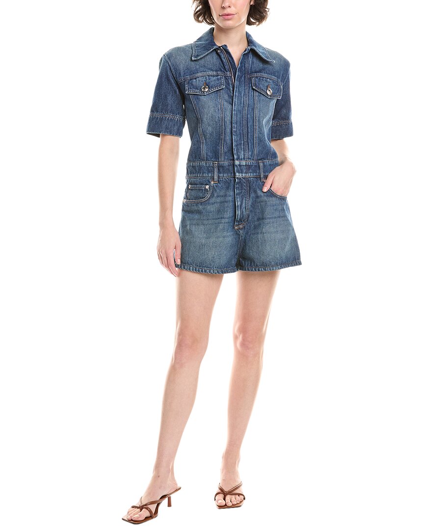 Max Mara Sportmax Guglia Romper In Blue