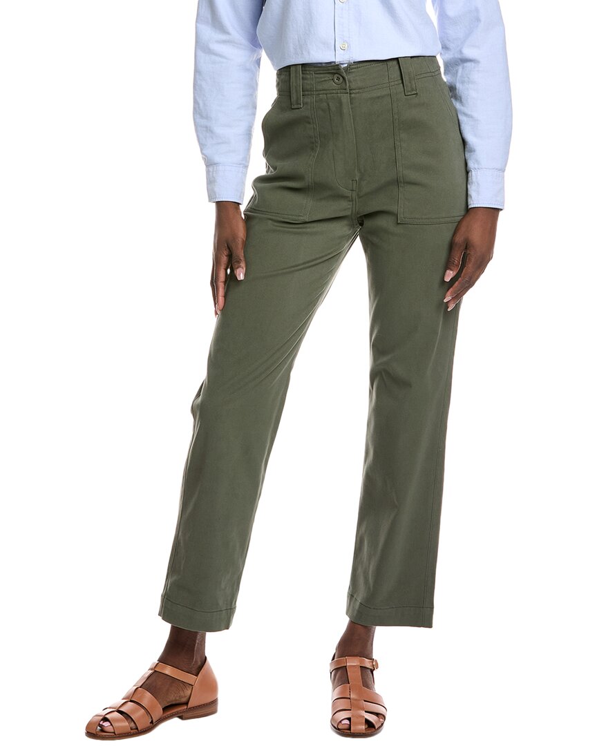 Weekend Max Mara Ottobre Long Trouser In Green