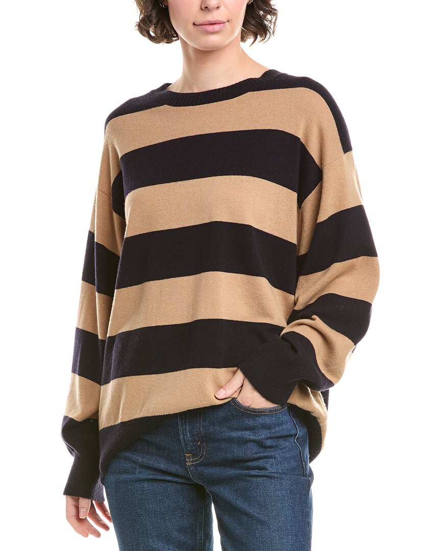 Max Mara Faretra Wool & Cashmere-blend Sweater In Multi