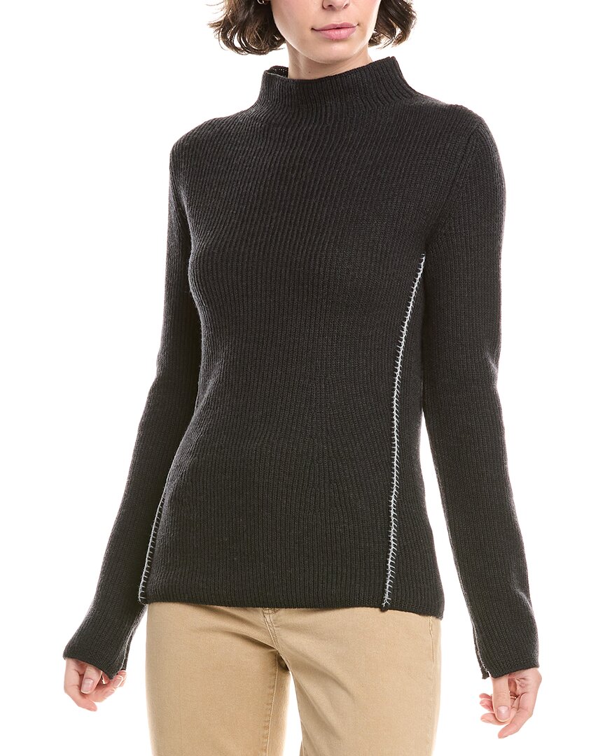 Max Mara Brianza Wool Sweater In Black