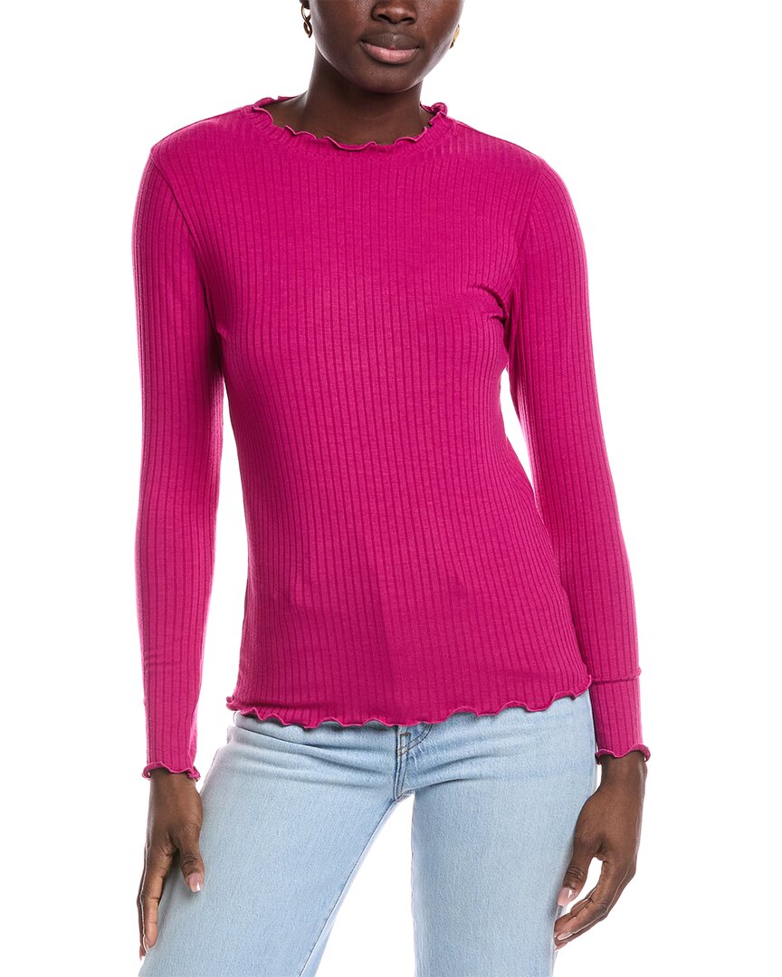 Sara Campbell Regina Top In Pink