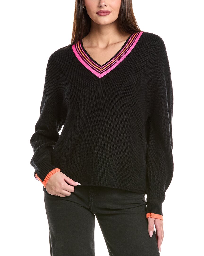 Wispr Rosie Silk-blend Sweater In Black