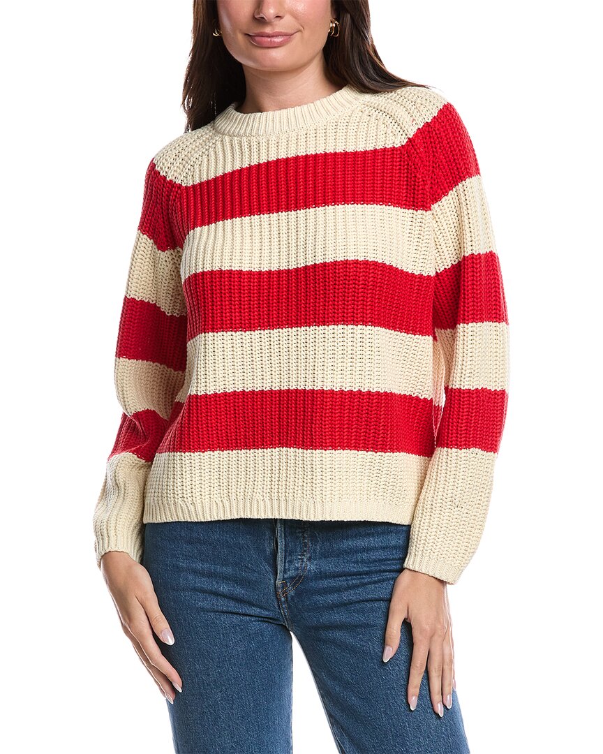 Velvet By Graham & Spencer Wool-blend Sweater In Neutral