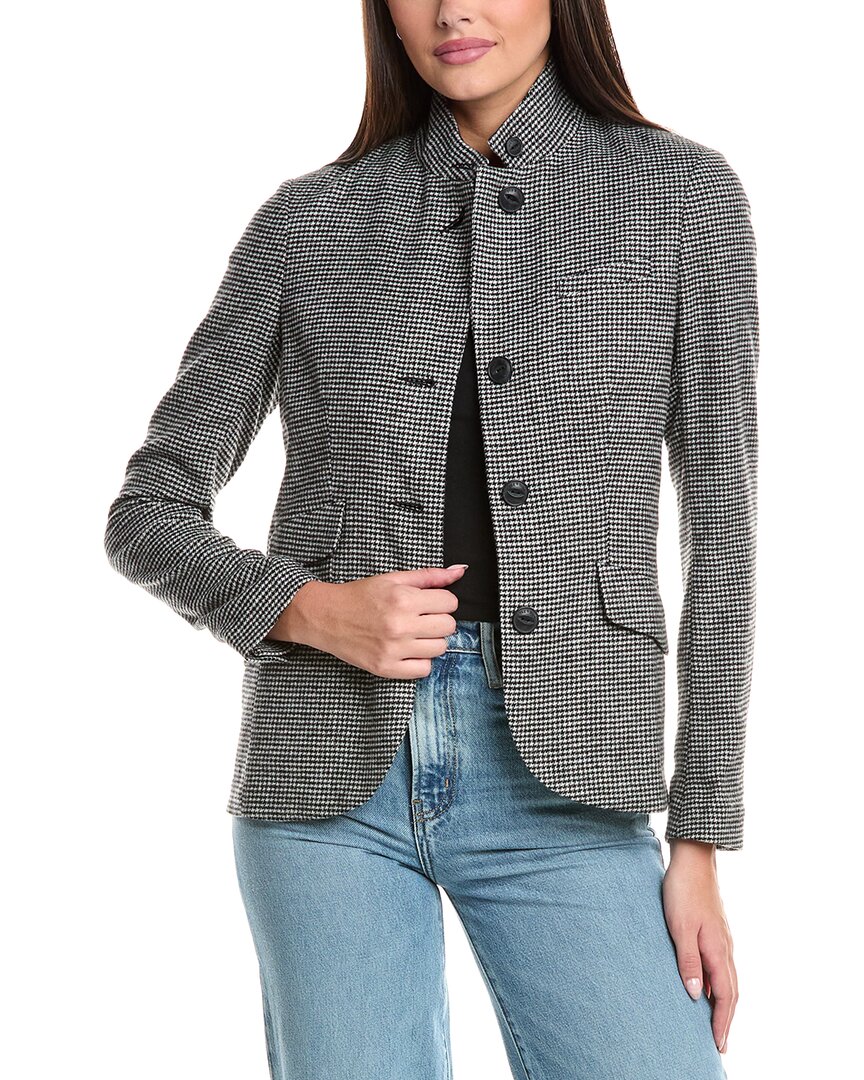 Rag & Bone Slade Italian Tweed Blazer In Gray