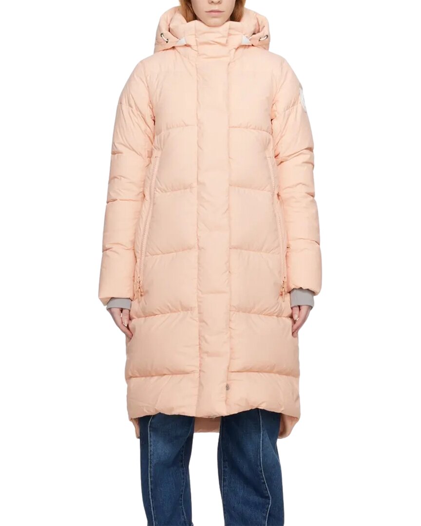 Canada Goose Byward Parka Black Label Relaxed Fit Parka In Orange