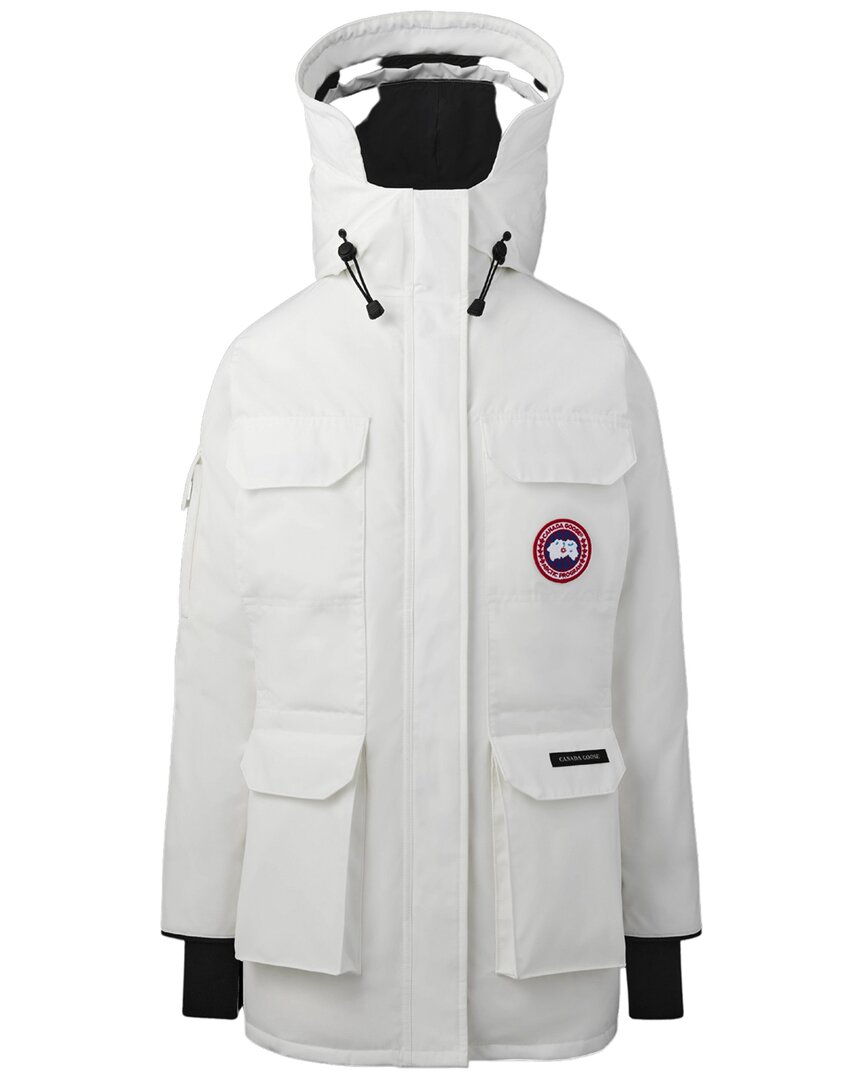 Canada Goose Expedition Parka In White