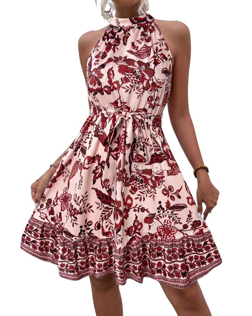Leon Gori Mini Dress In Pink