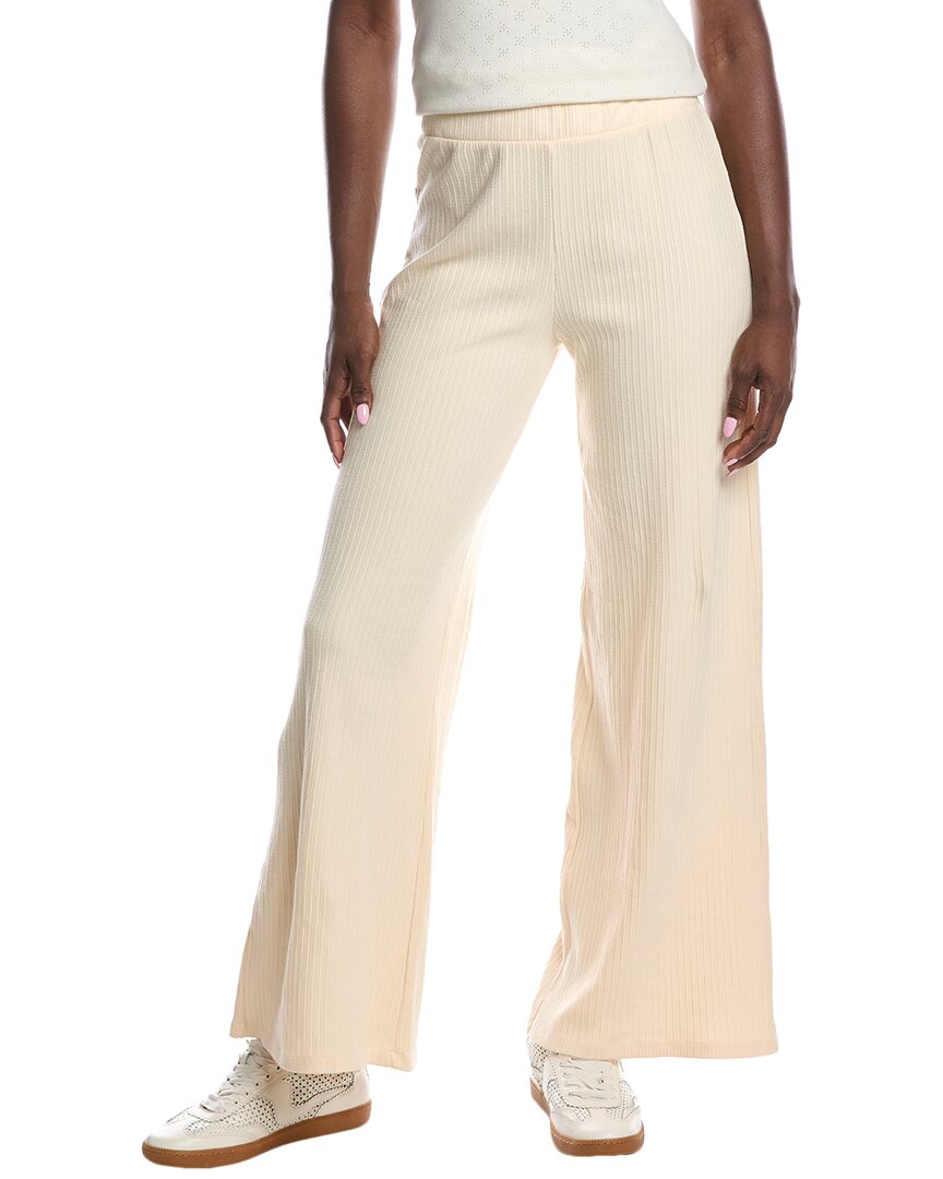 Project Social T Tempted Pointelle Pant In White