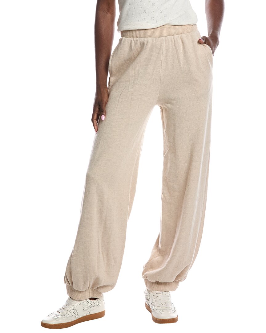 Project Social T Warming Up Fleece Jogger Pant In Sand