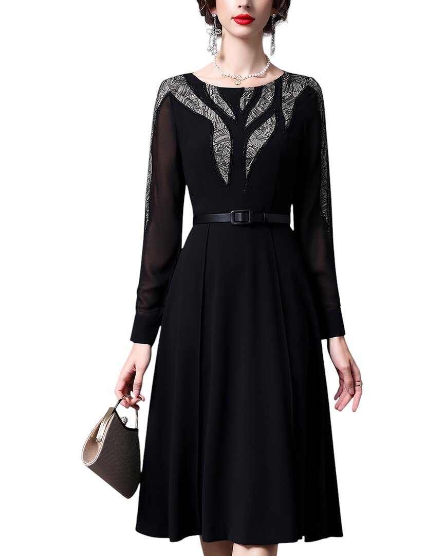 Anette Midi Dress In Blue