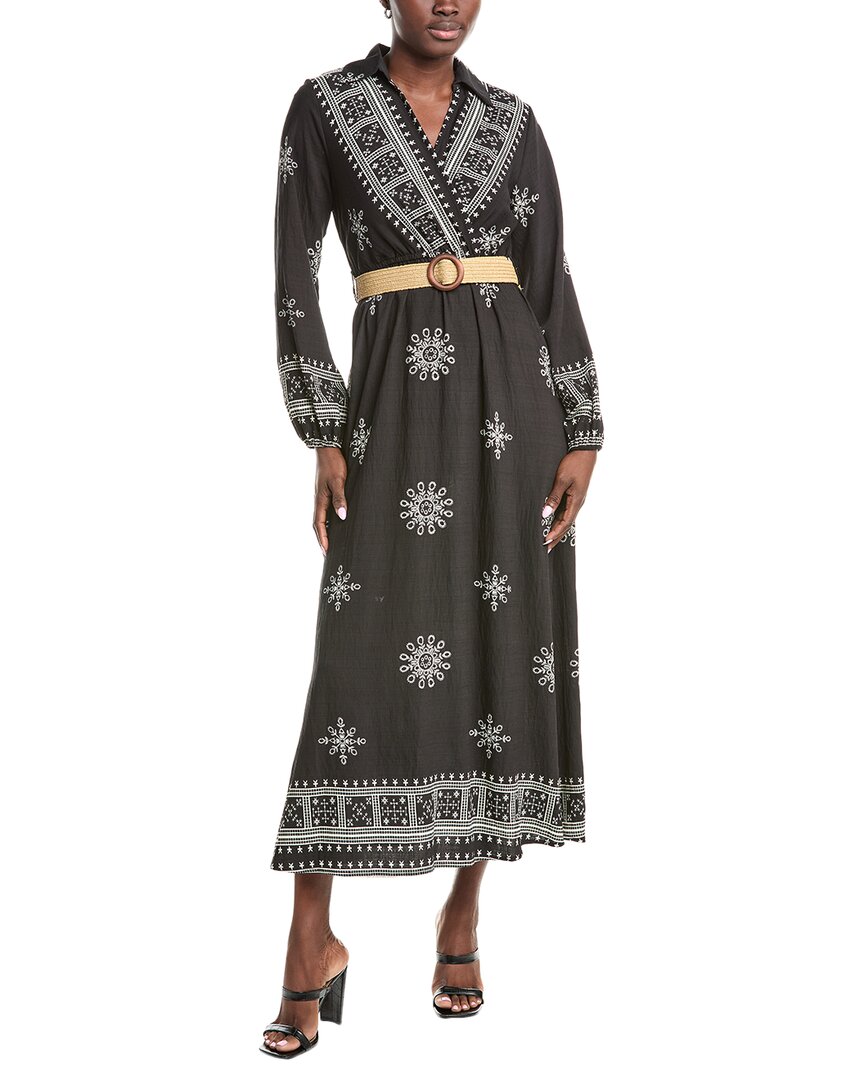 Anna Kay Matina Maxi Dress In Black