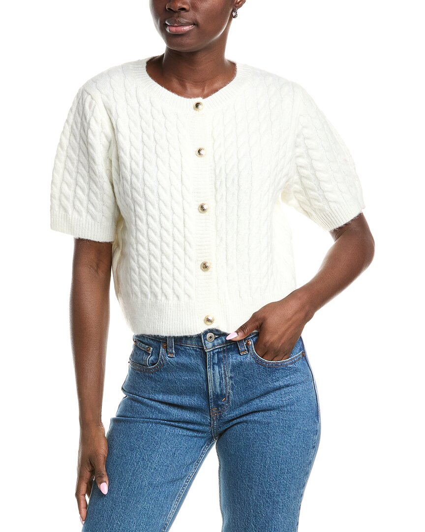 Anna Kay Labonita Cardigan In White