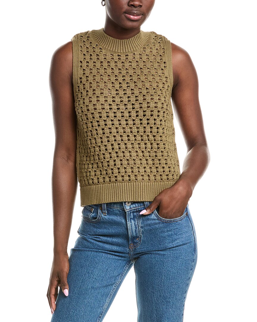 Anna Kay Vikali Cashmere-blend Sweater In Green