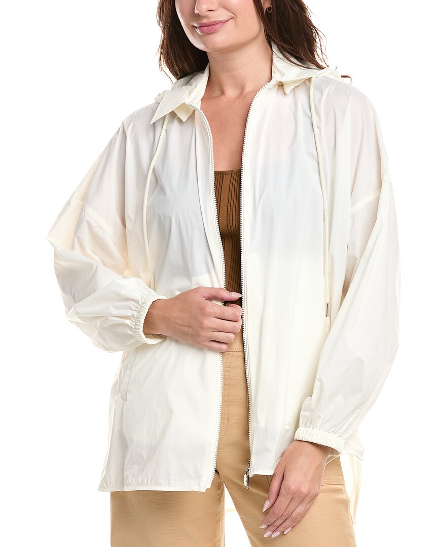 Moncler Windbreaker In White