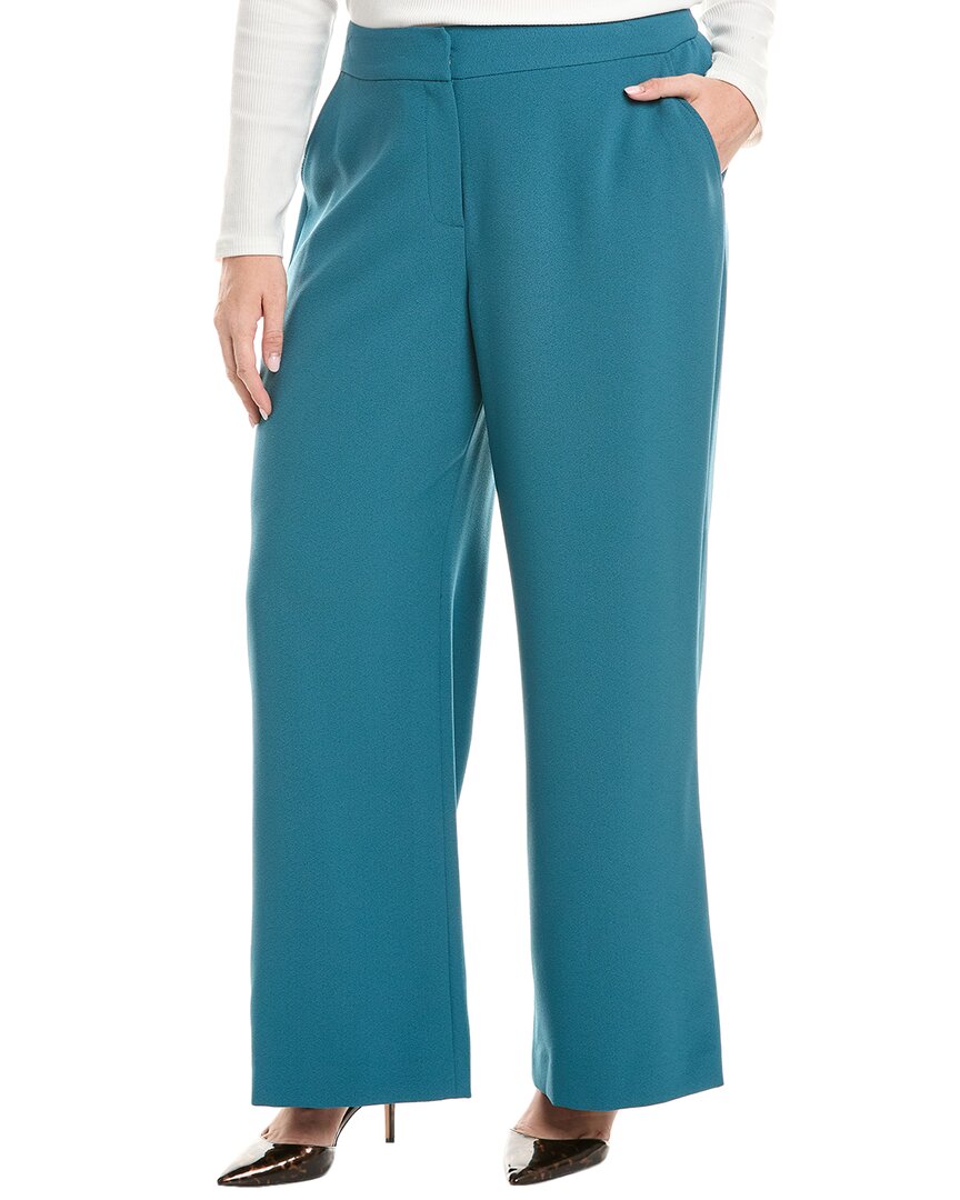 Tahari Asl Plus Pant In Blue