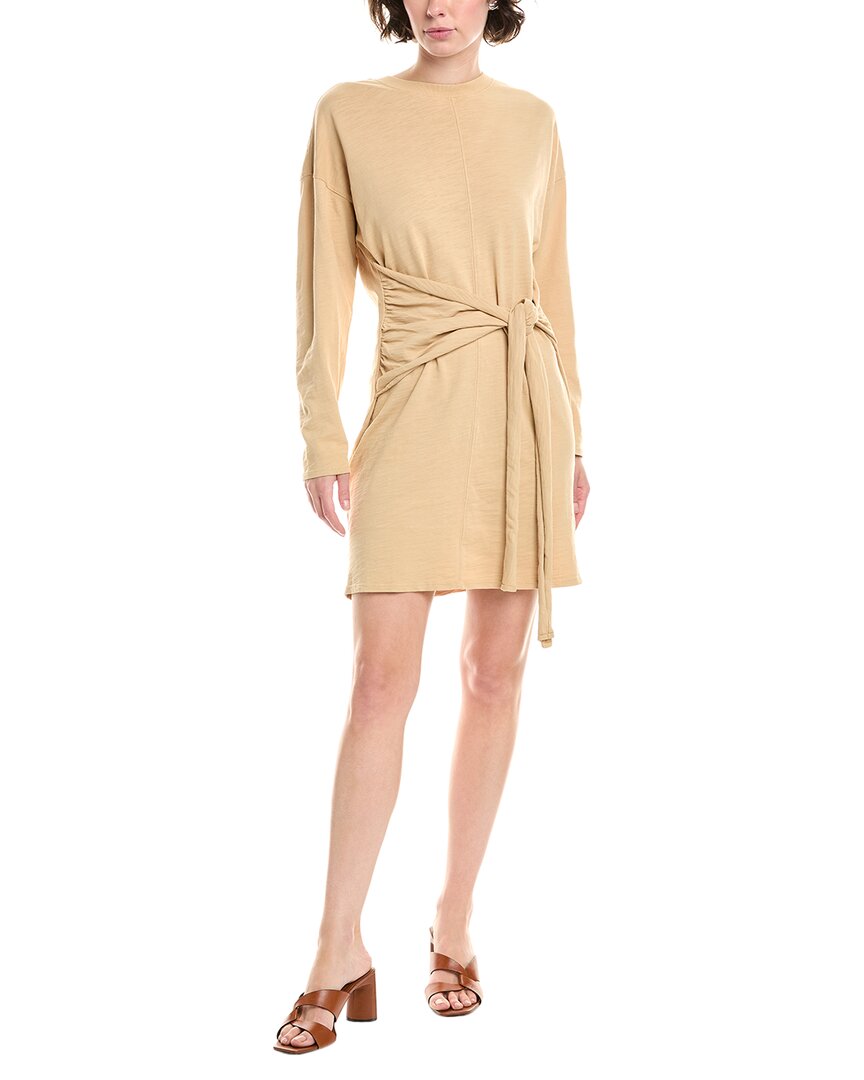 Nation Ltd Gloria Mini Dress In Neutral