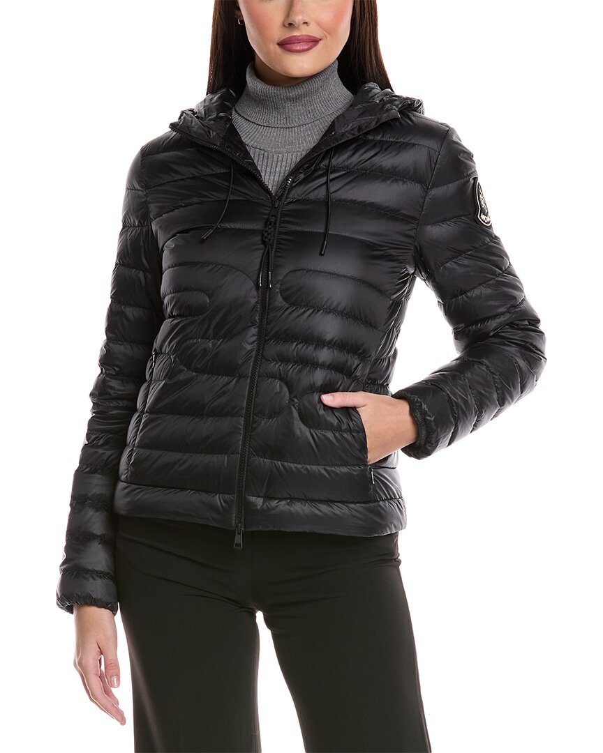 Moncler Down Jacket In Black