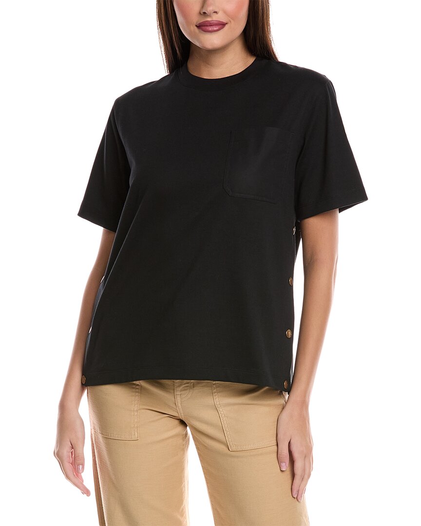 Moncler T-shirt In Black
