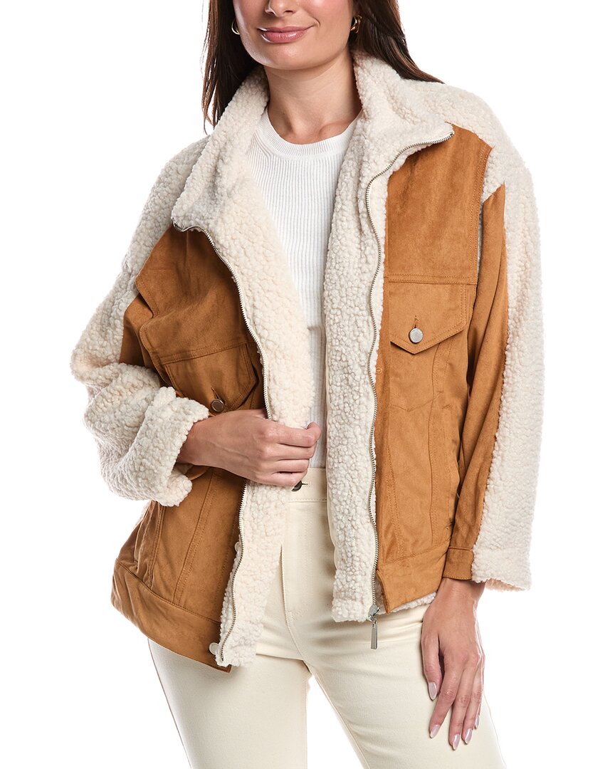 Blanknyc Blank Nyc Catch Me Outside Trucker Jacket In Multi