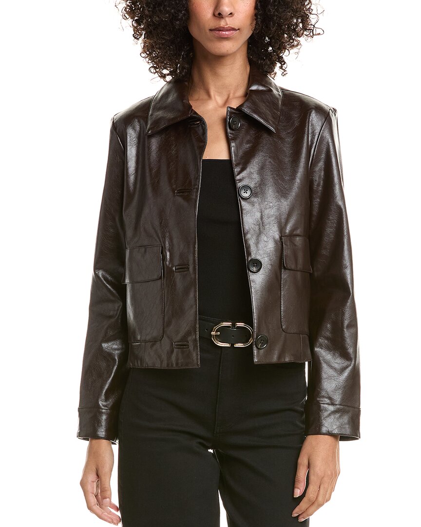 Anne Klein Jacket In Brown