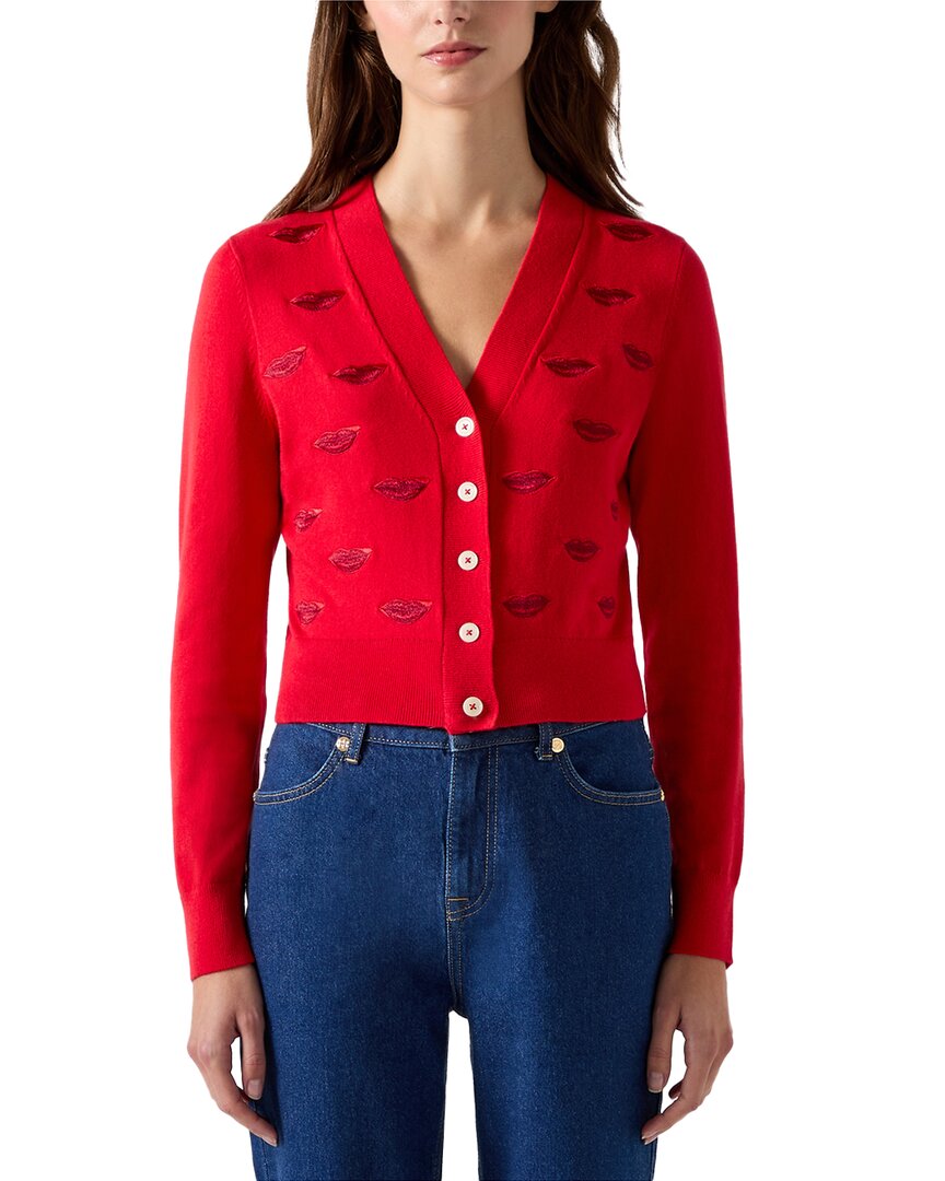 Lk Bennett Tallis Wool-blend Cardigan