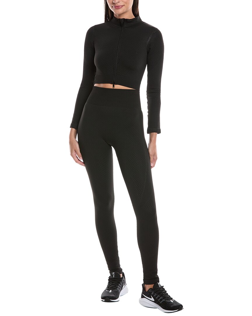 Marion 2pc Jacket & Legging Set In Black