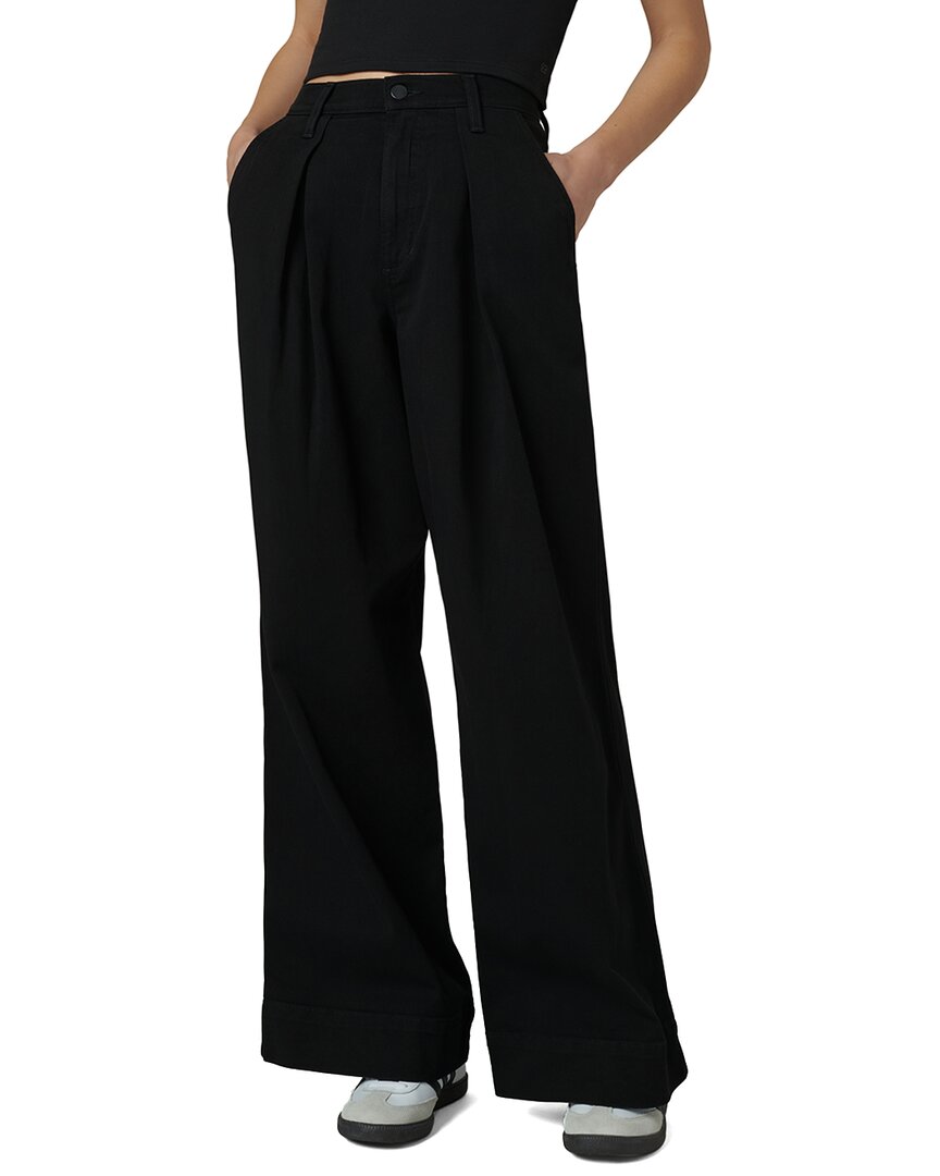 Joe's Jeans The Pleated Black Trouser Jean In Black