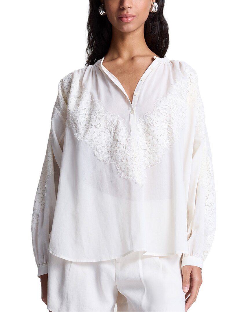 A.l.c A. L.c. Elaine Top In White