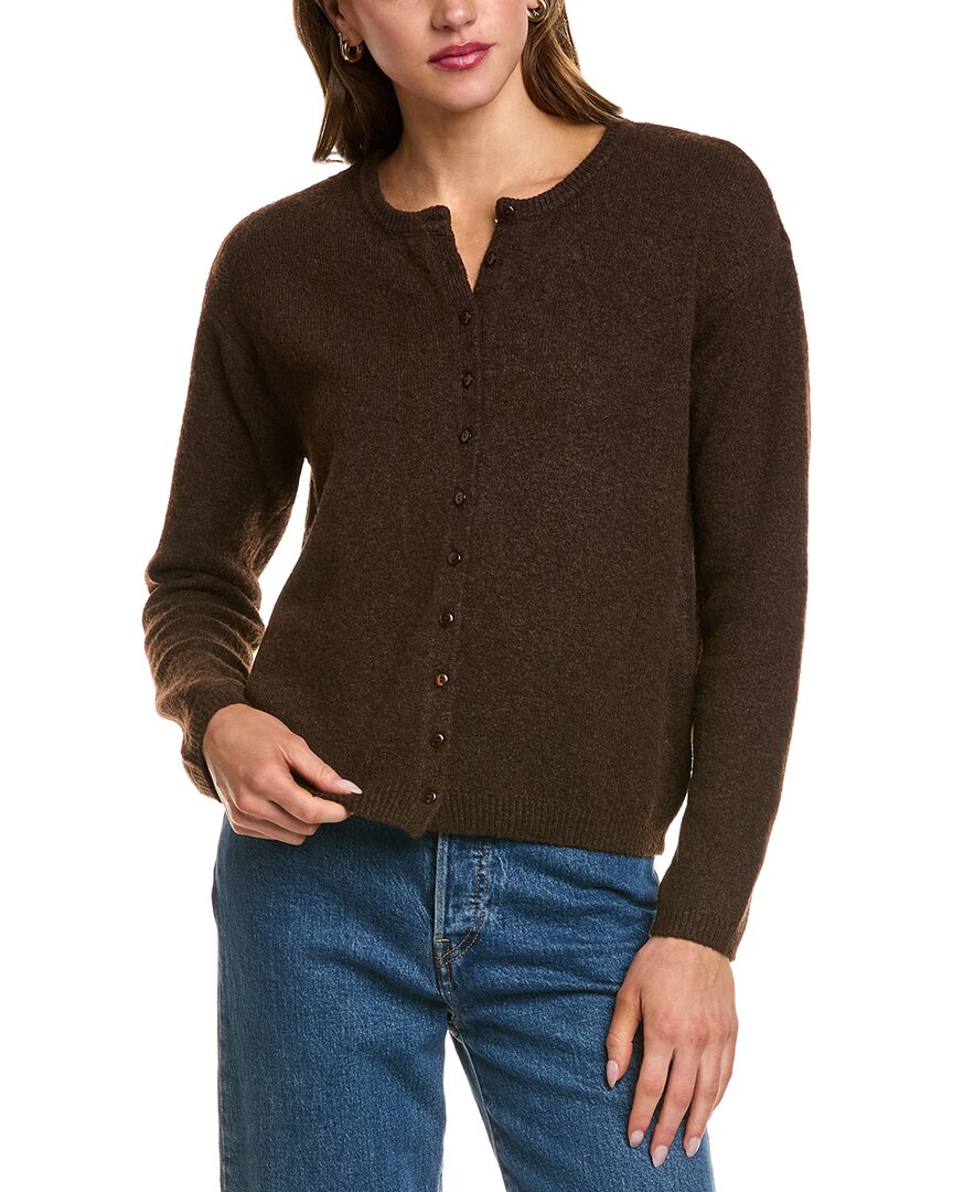 Rd Style Zhongli Knit Cardigan In Brown