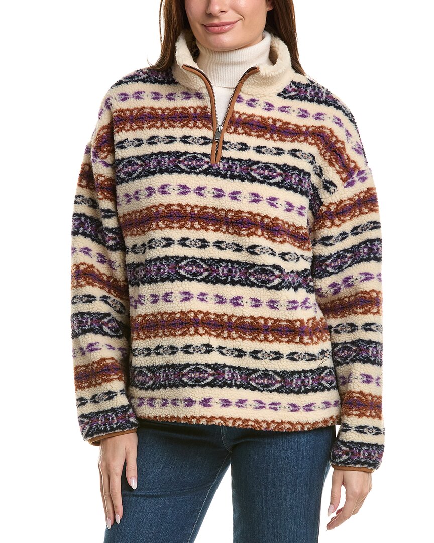 Rd Style Alpine Sherpa Jacket In Brown