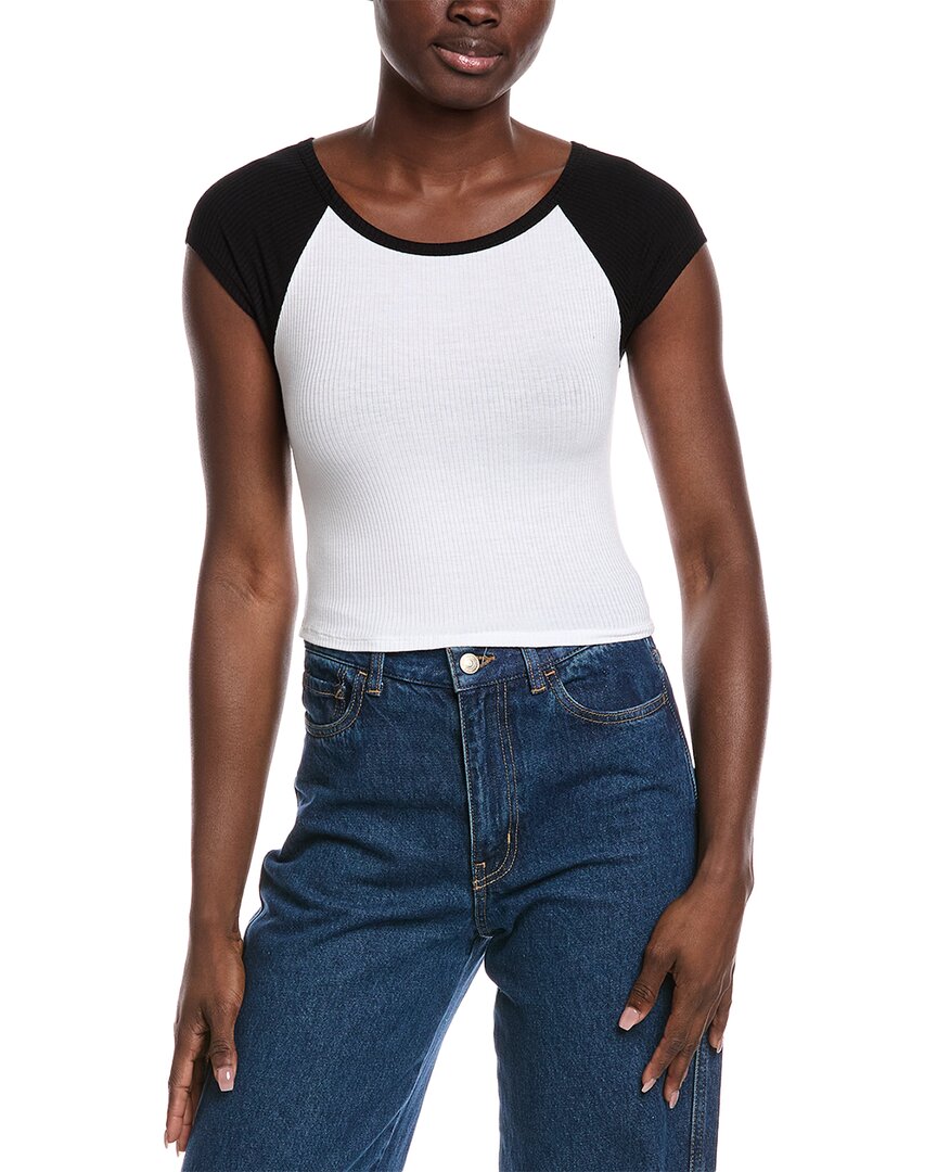 Jac Parker Contrast Baby T-shirt In Multi