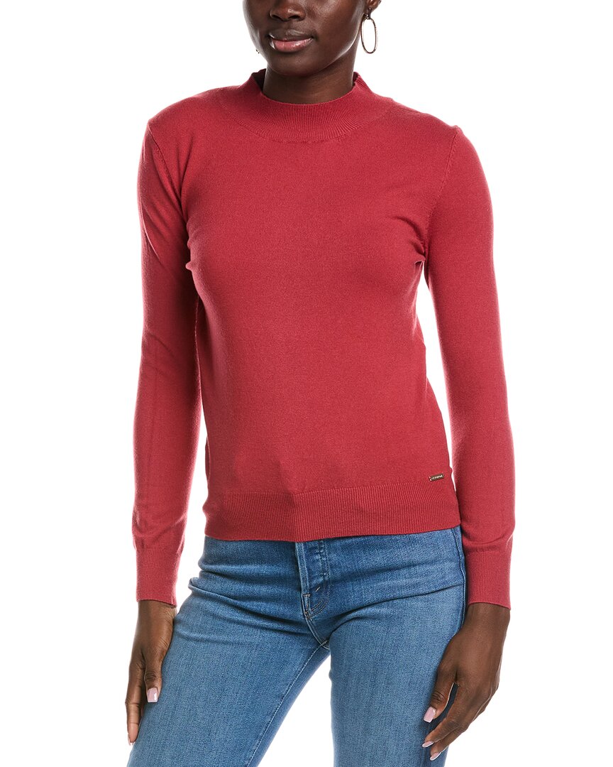 T Tahari Sweater In Red