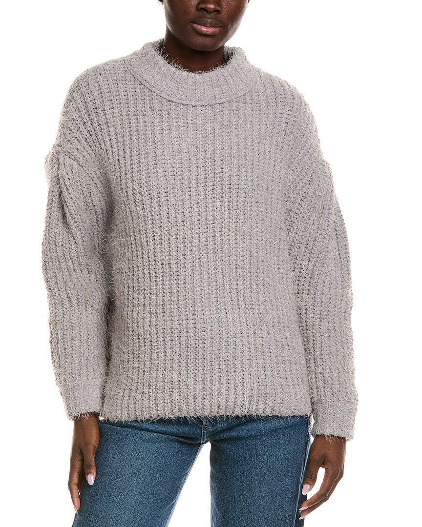 Industry Chunky Pullover Sweater In Gray