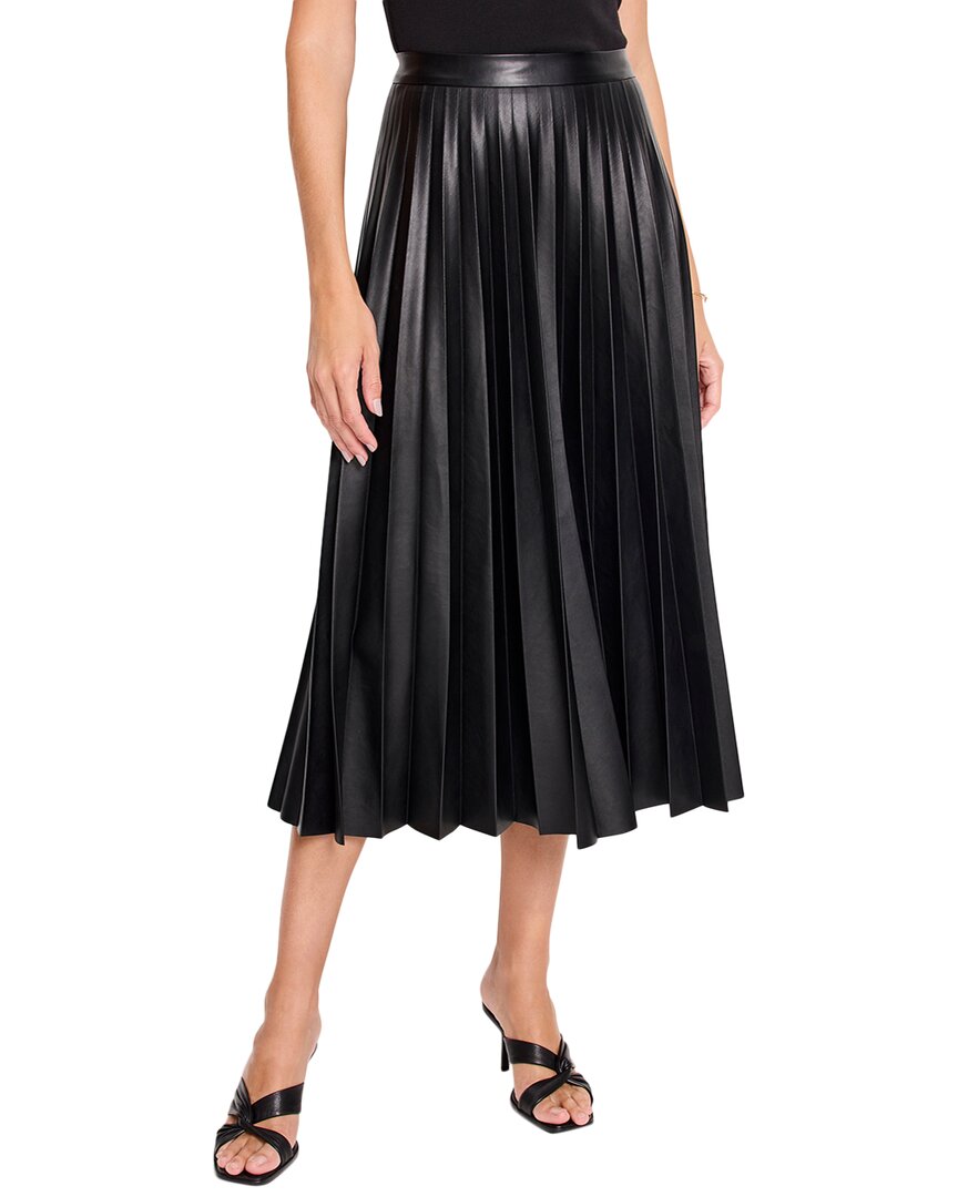 Nic + Zoe Nic+zoe Pleated Faux Leather Skirt