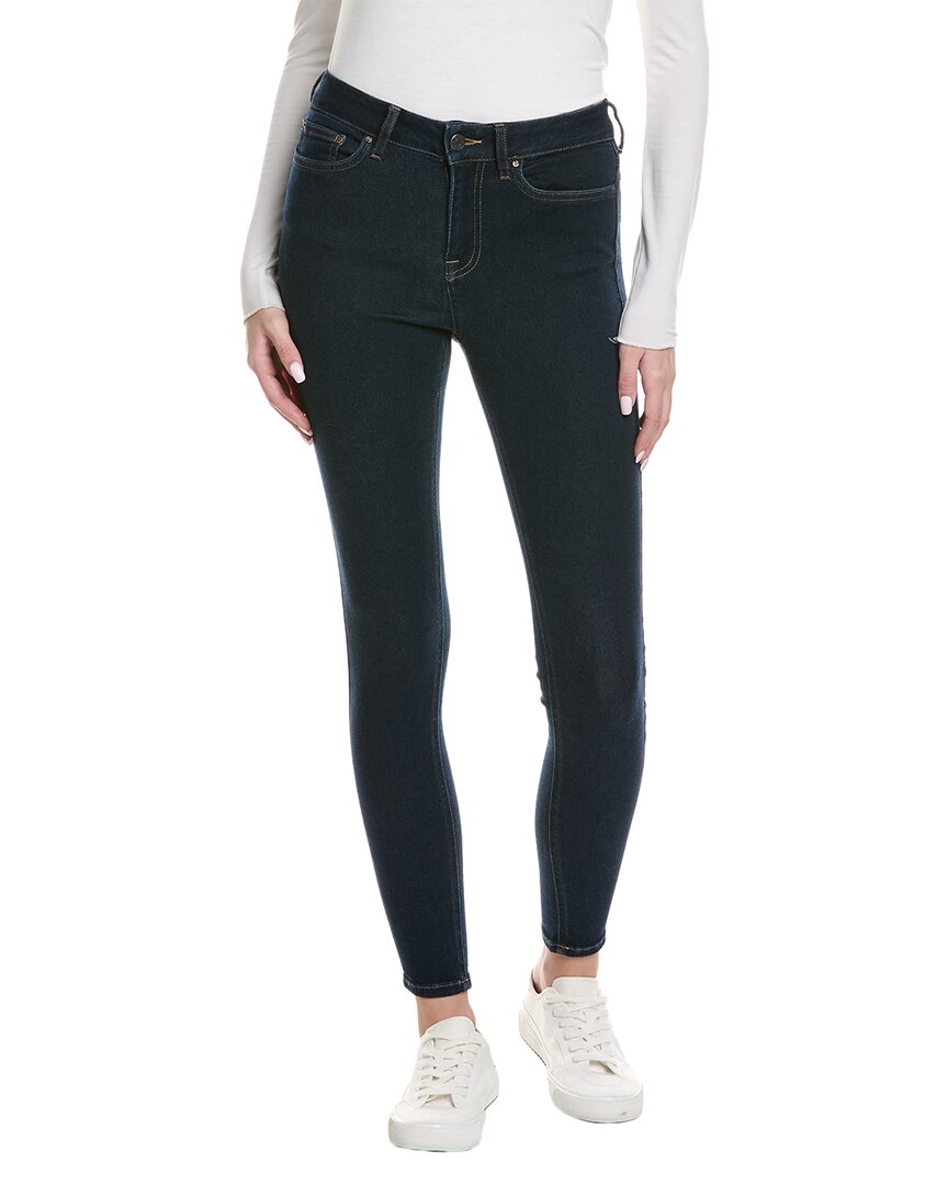 Reiss Lux Lux Mid Rise Skinny Jean In Black