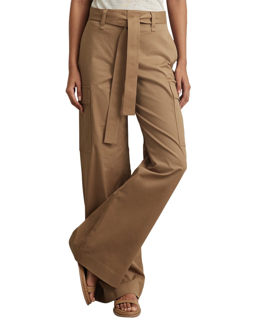 Reiss Malia Wide Leg Combat Trouser In Multi