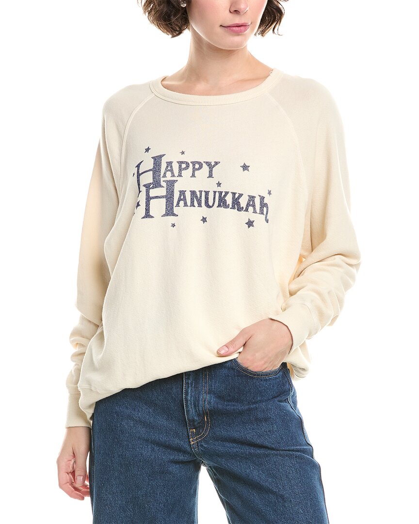 The Great The College Hanukkah Sweatshirt In Neutral