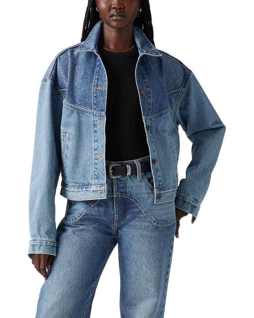 Levi's Shrunken 90s Trucker Western Jacket In Multi