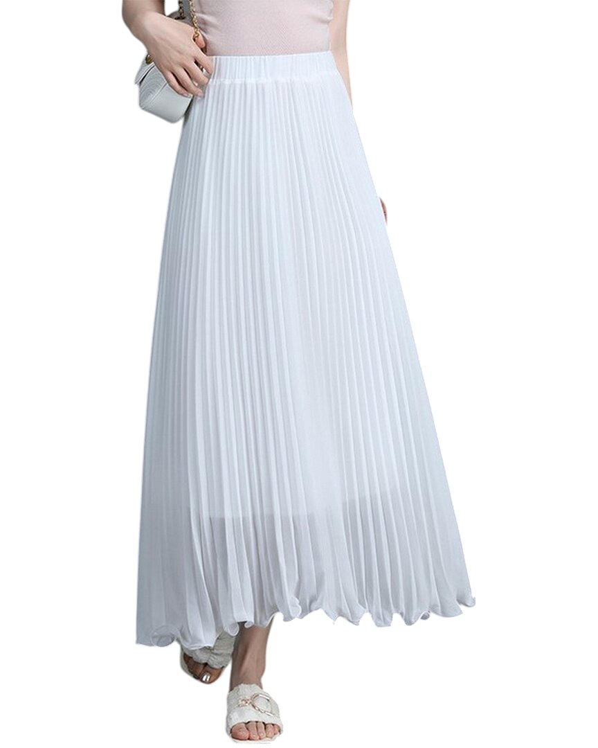 Leon Gori Skirt In White
