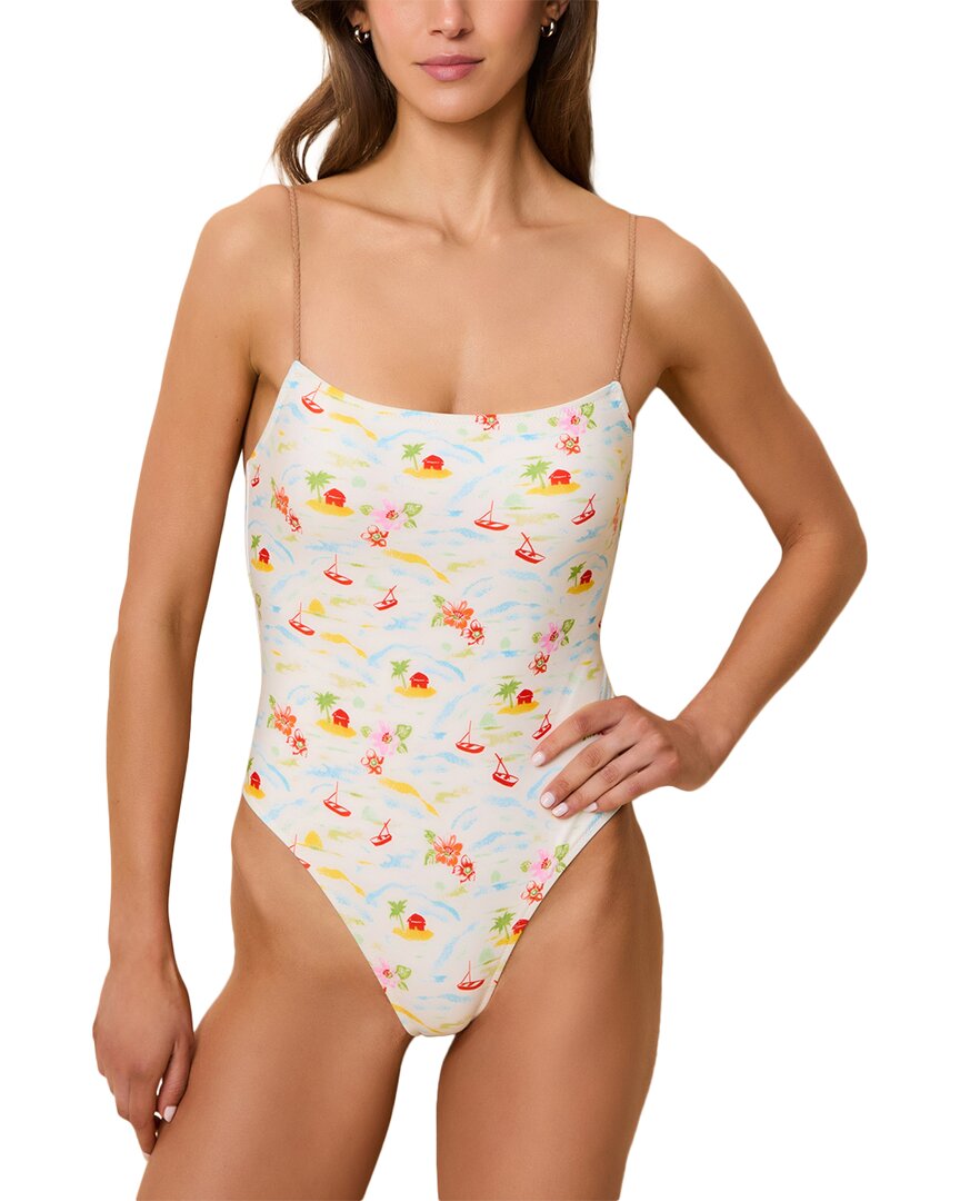 Solid & Striped Renna One-piece In White