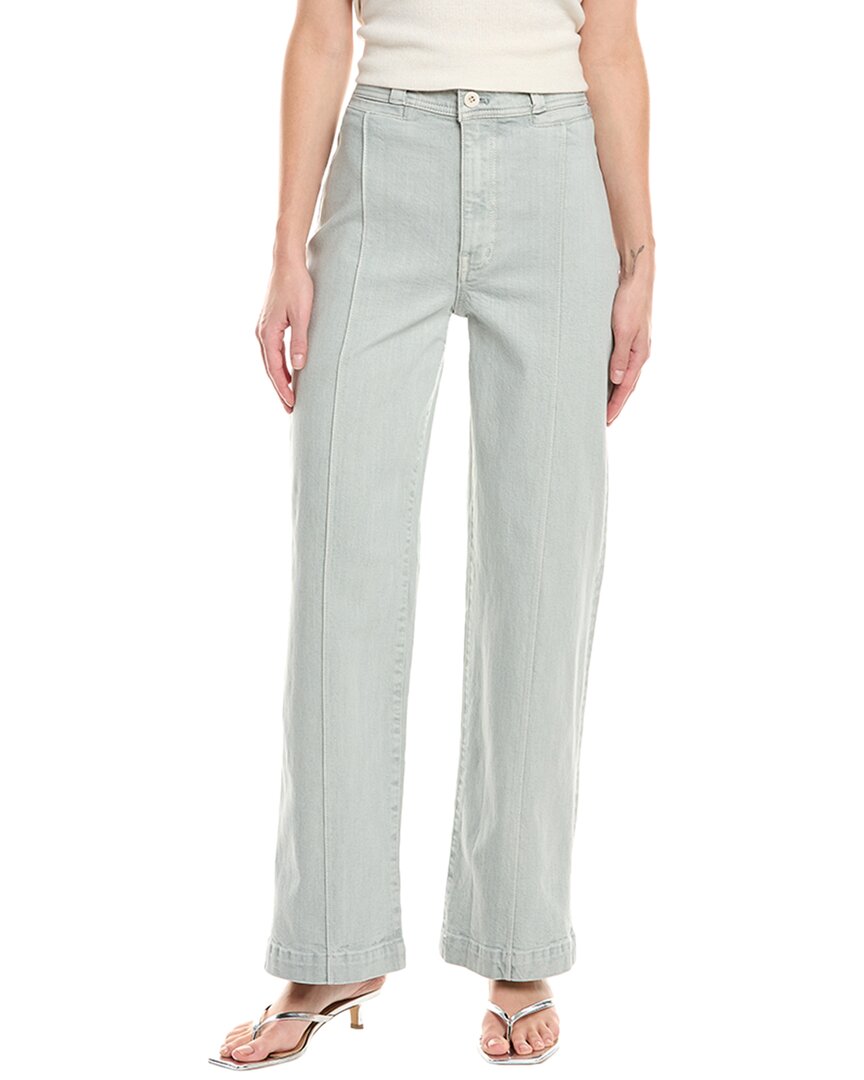 Madewell The Perfect Vintage Sage Mist Wide Leg Jean In Blue