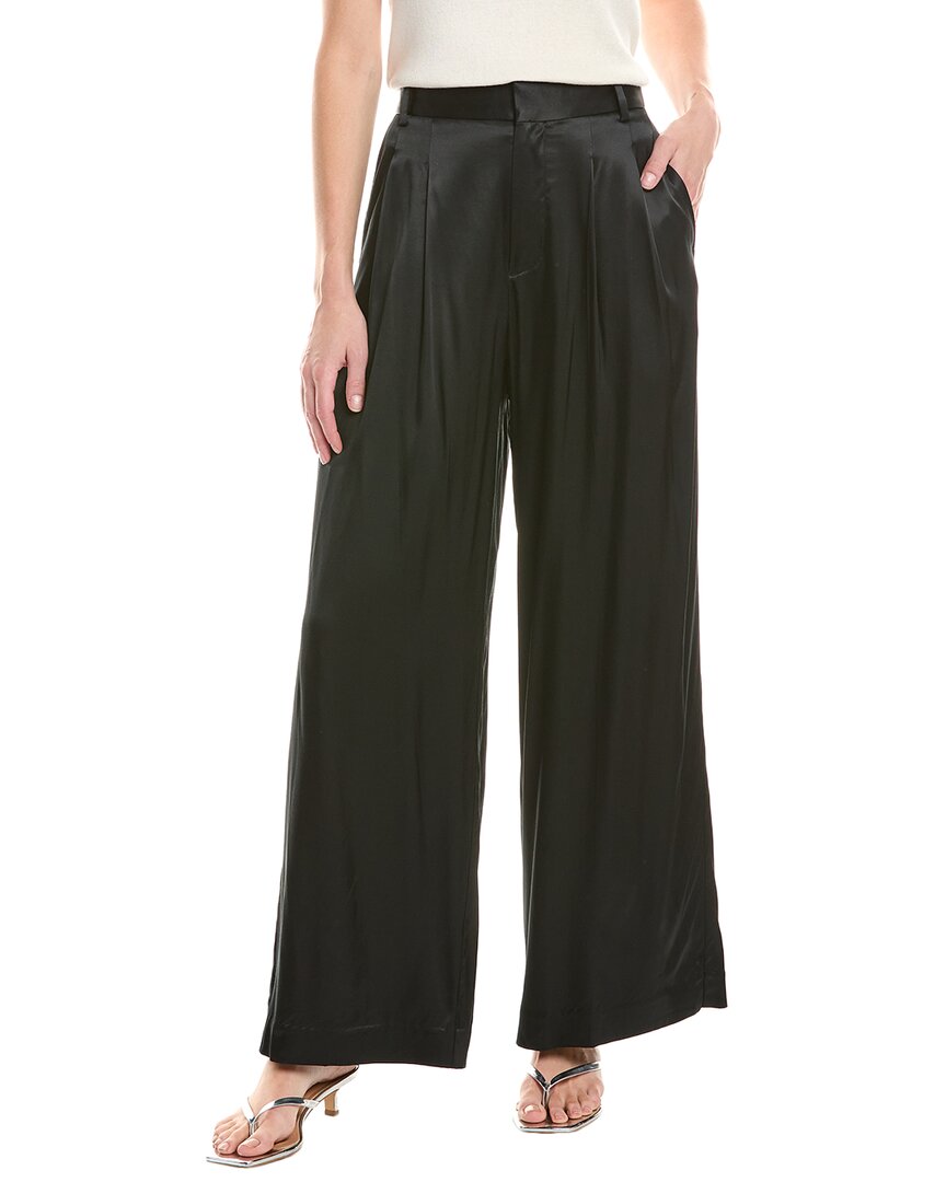 Madewell The Harlow Super Wide Leg Pant In Black