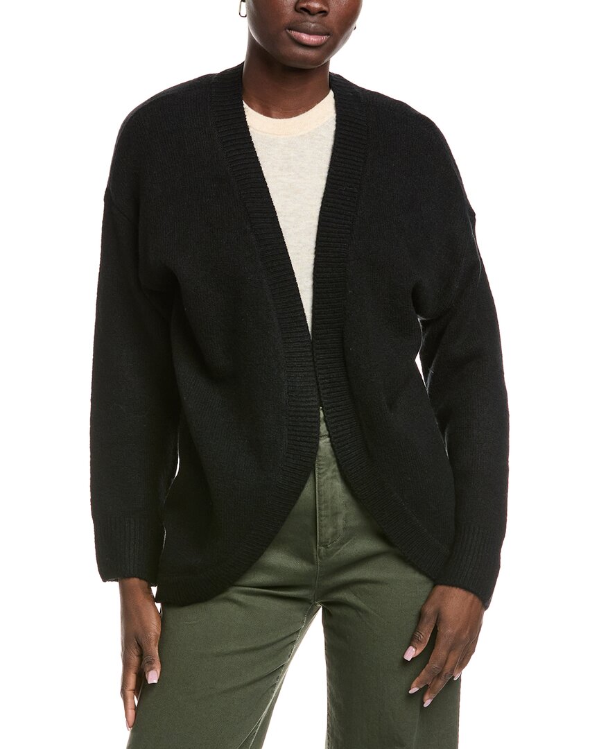 Vince Camuto Open Cardigan In Black